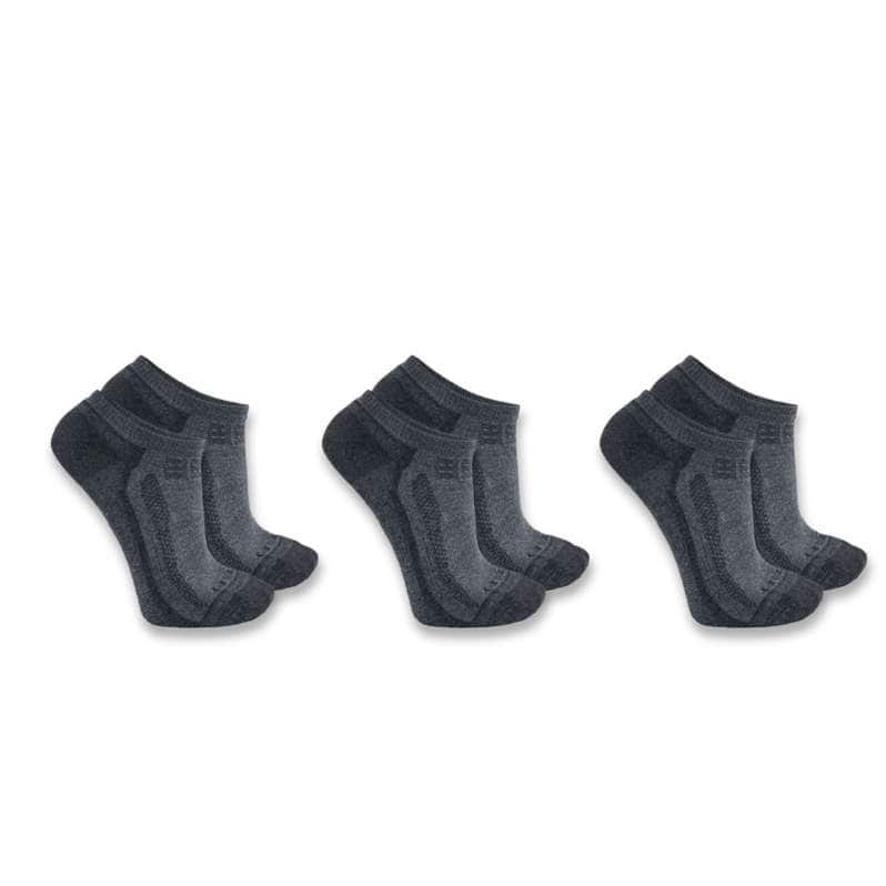 Carhartt  Charcoal Carhartt Force® Midweight Low-Cut Sock 3-Pack