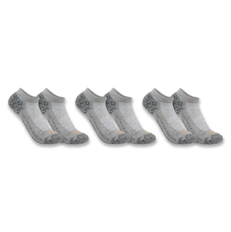 Carhartt  Charcoal Carhartt Force® Midweight Low-Cut Sock 3-Pack