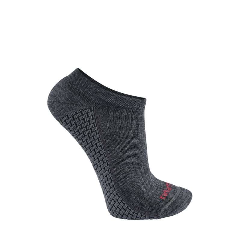 Carhartt  Carbon Heather Women's Carhartt Force® Grid Midweight Merino Wool Blend Low Cut Sock