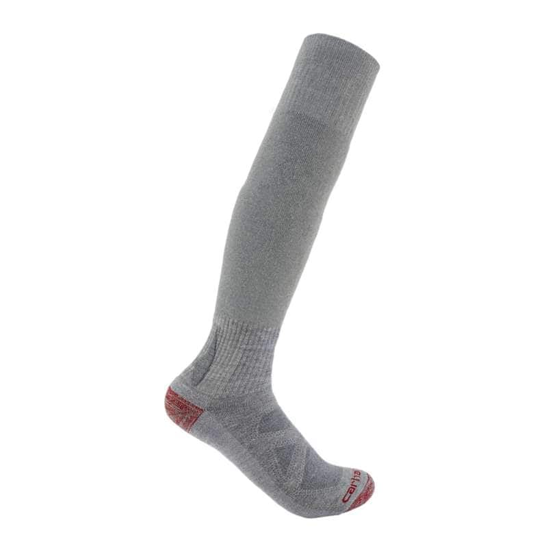 Carhartt  Heather Gray Heavyweight Merino Wool Blend Over-The-Calf Sock