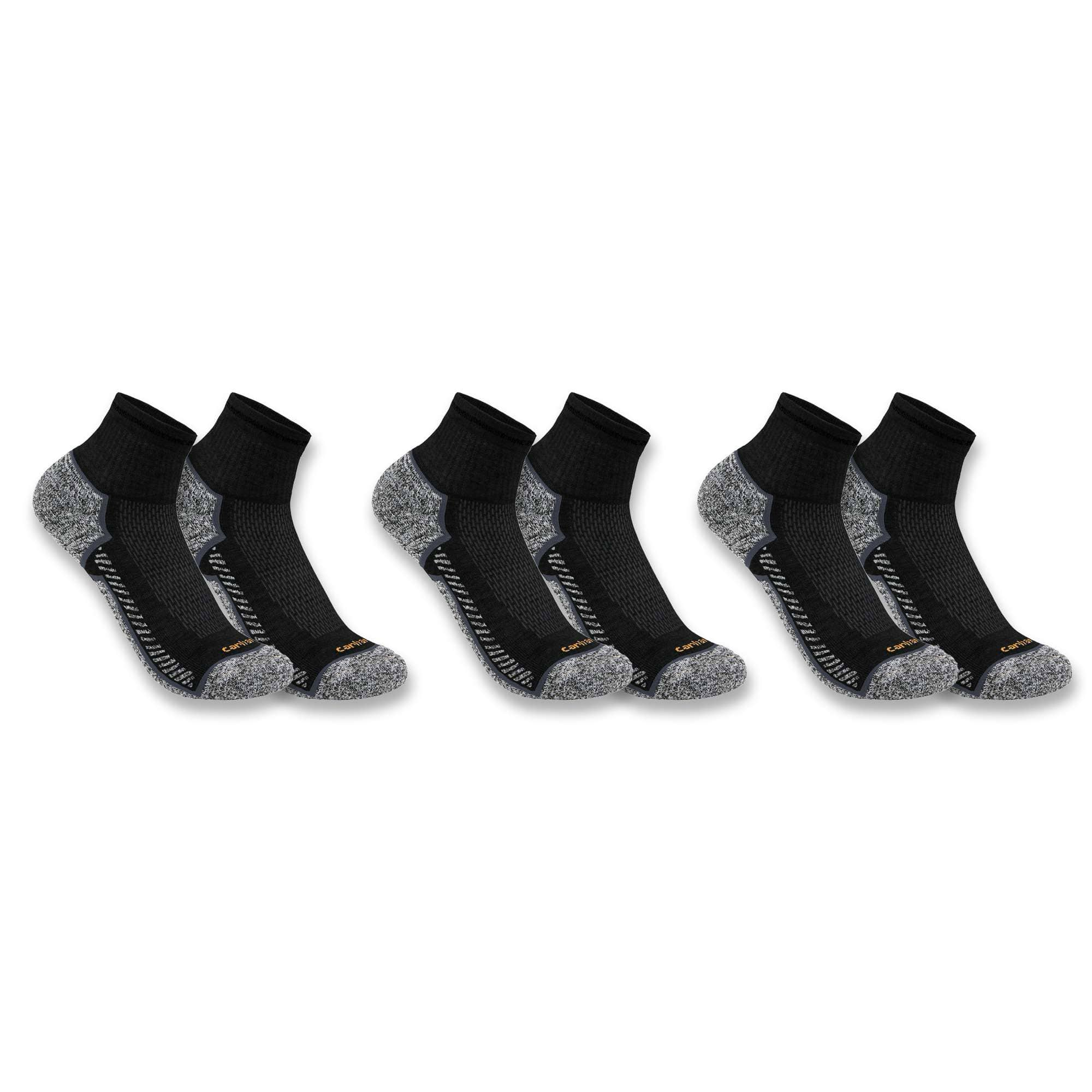 Additional thumbnail 1 of Carhartt Force® Midweight Quarter Sock 3-Pack