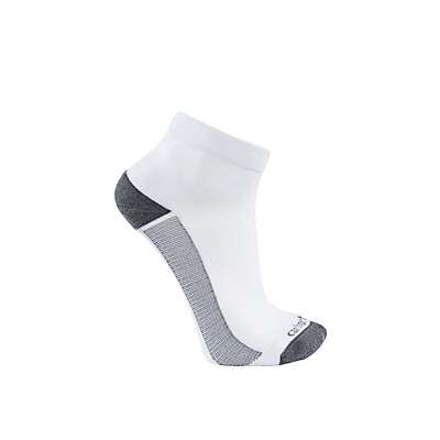 Carhartt Men's White Carhartt Force® Lightweight Quarter Sock