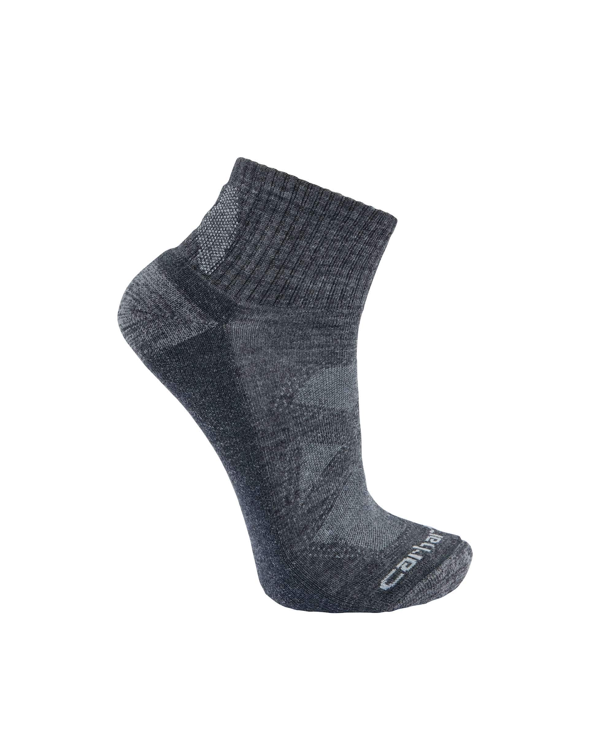 Midweight Merino Wool Blend Quarter Sock