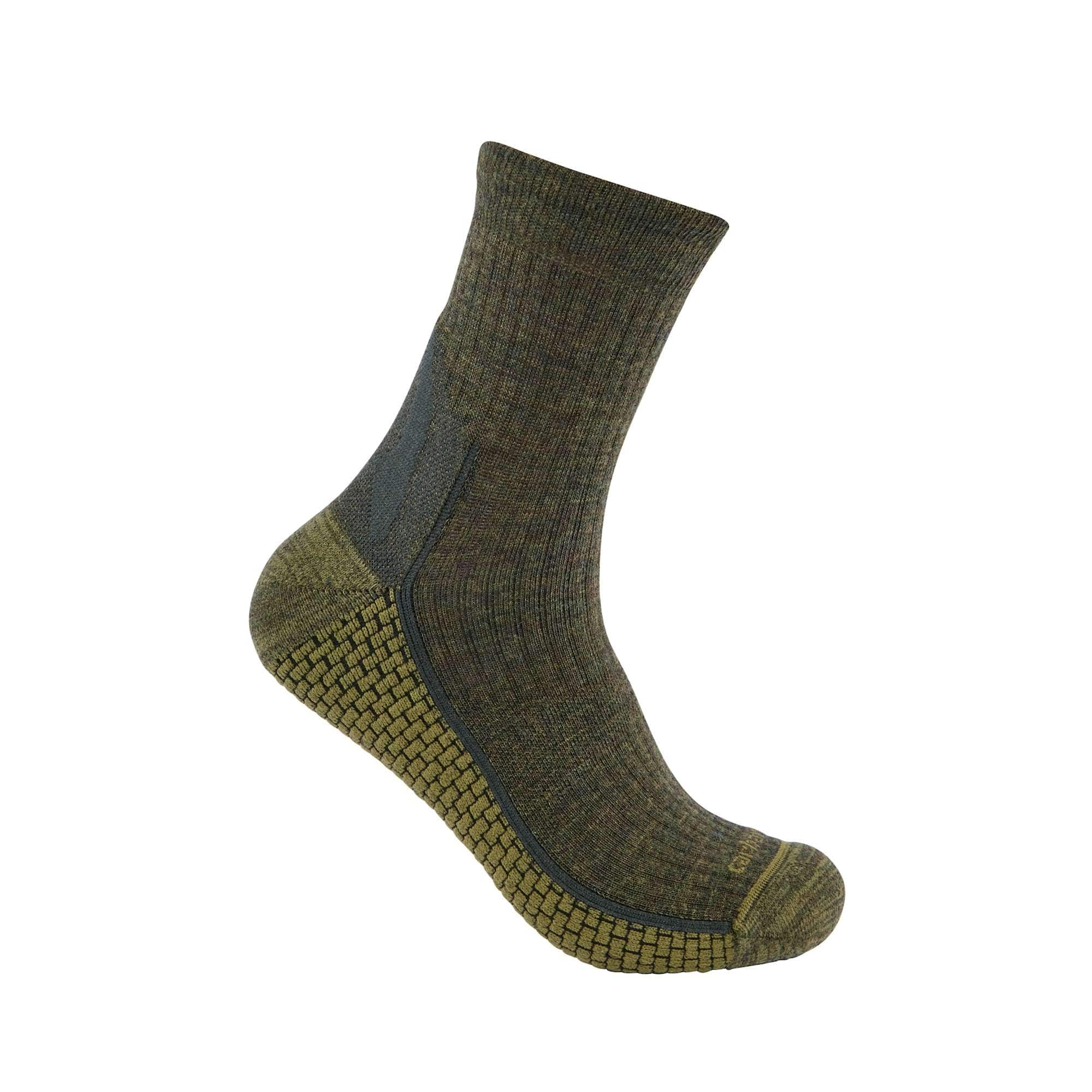 Carhartt Chaussettes basses mi-épaisses en mélange de laine synthétique et mérinos Force™ Grid