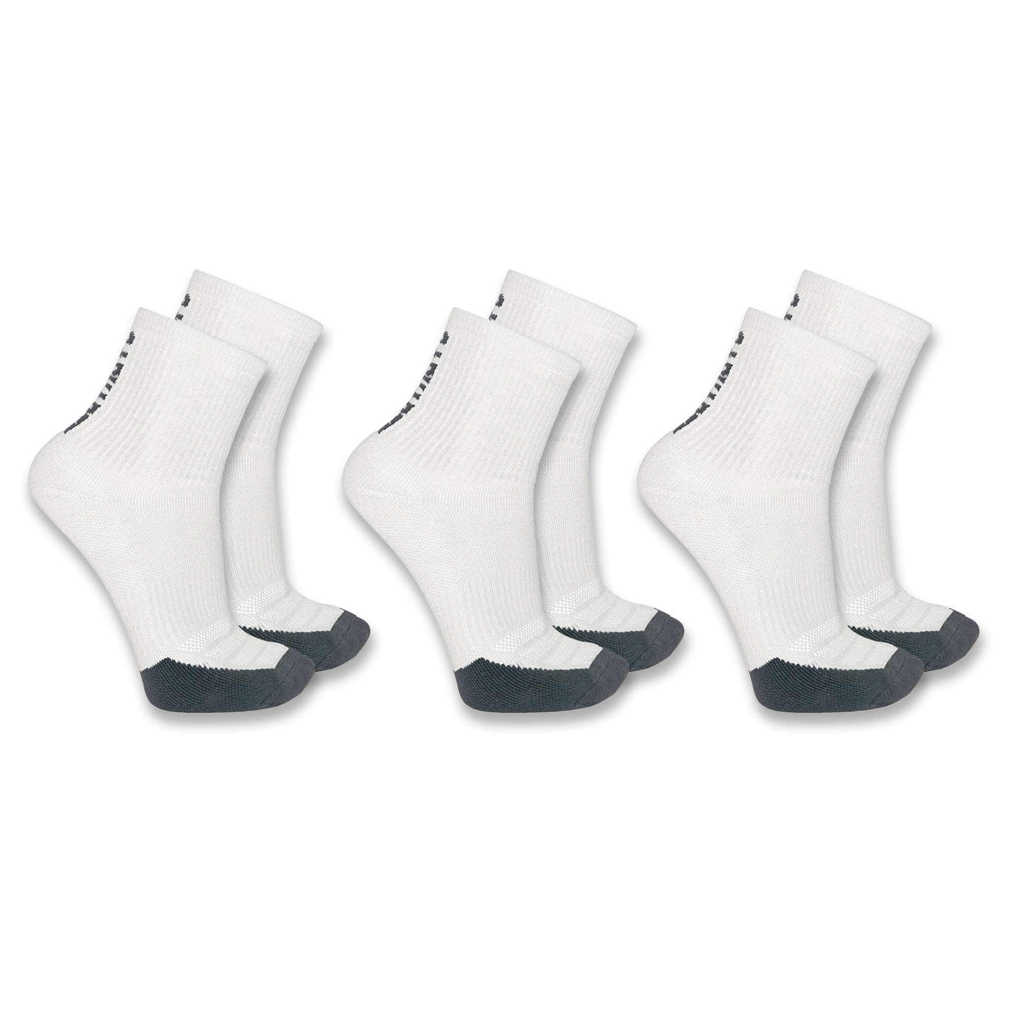 Additional thumbnail 1 of Carhartt Force® Midweight Logo Short Crew Sock 3-Pack