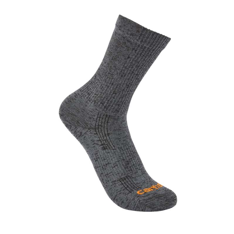 Carhartt  Carbon Heather Women's Lightweight Durable Nylon-Synthetic Blend
Short Crew Sock