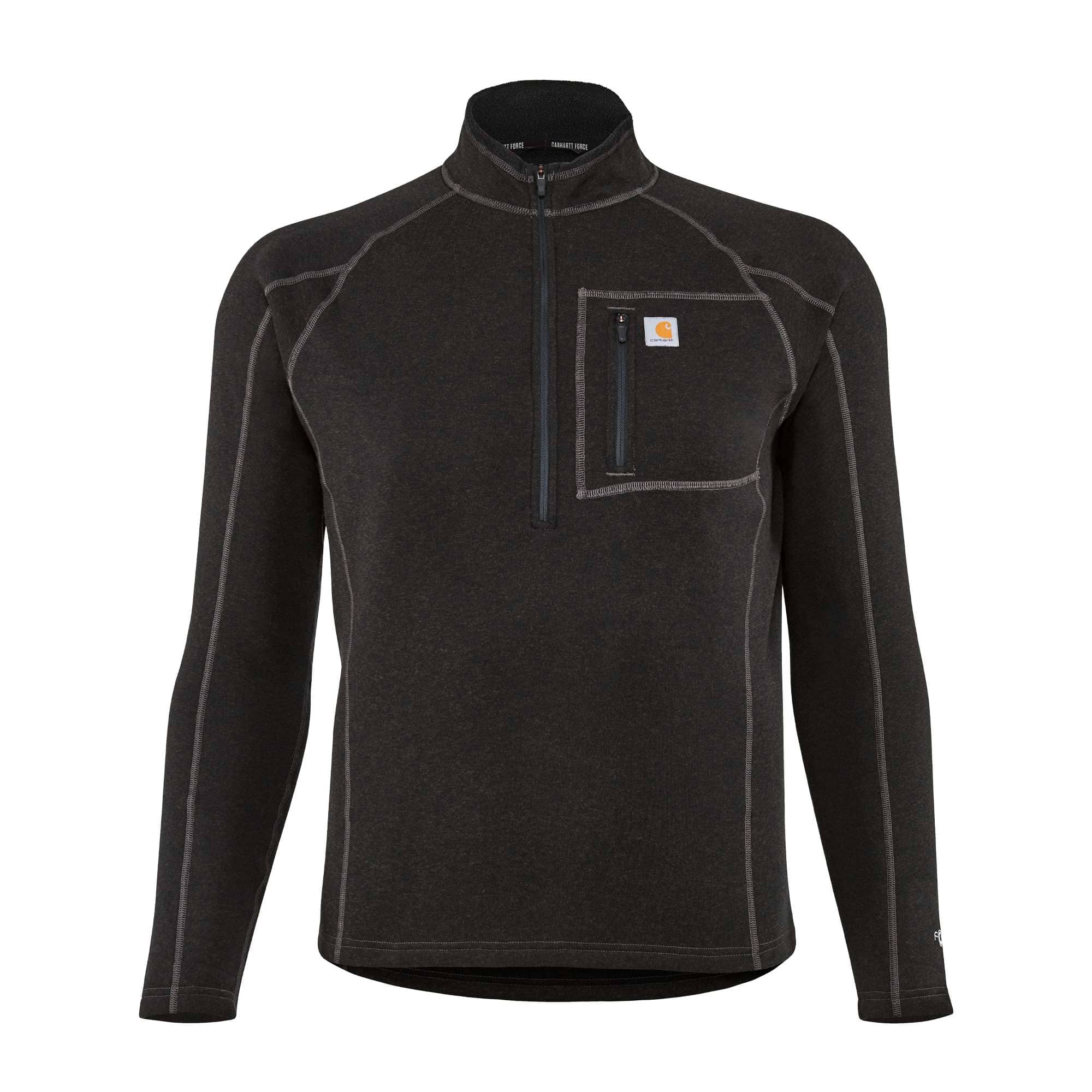 Women's Base Layer Quarter-Zip Thermal Top - Carhartt Force® - Midweight -  Poly-Wool