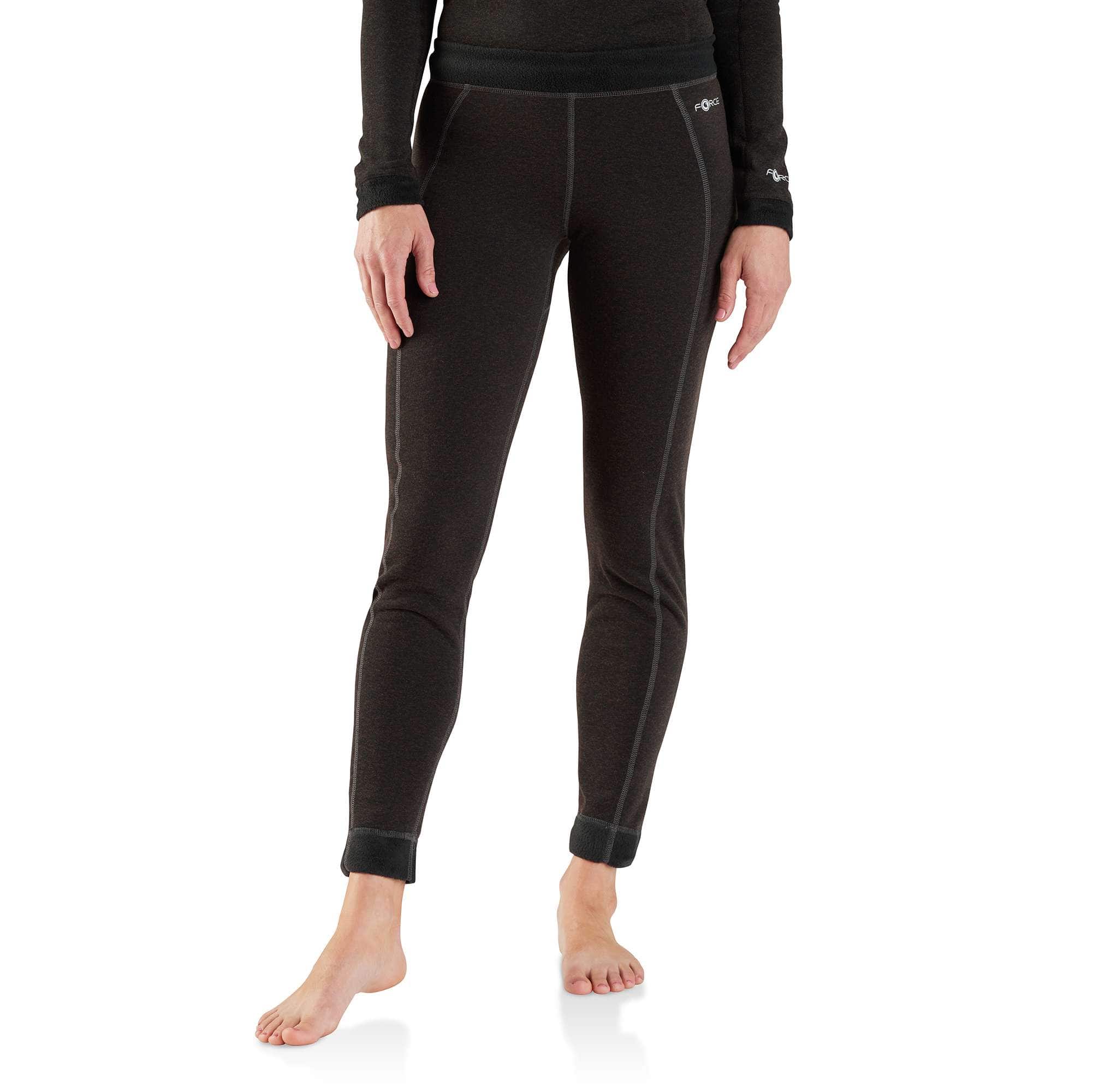 Additional thumbnail 1 of Women's Base Layer Thermal Leggings - Carhartt Force® - Heavyweight - Synthetic Wool-Blend Fleece