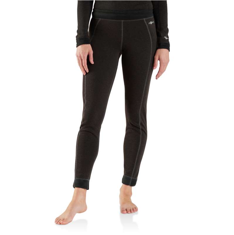 Women's Base Layer Thermal Leggings - Carhartt Force® - Heavyweight -  Synthetic Wool-Blend Fleece, Winter Layering Clothing Essentials