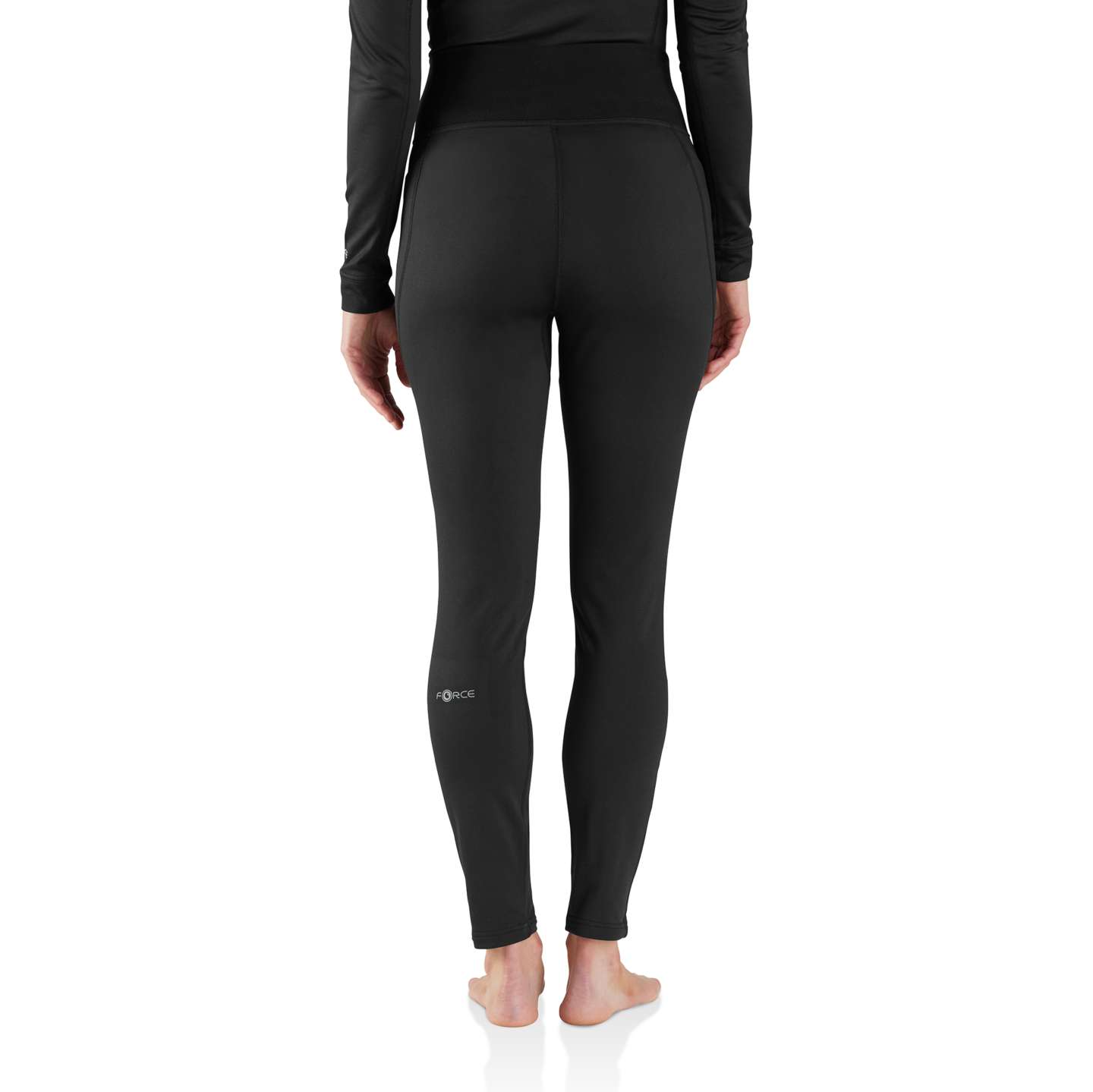 Женские брюки Carhartt Force Heavyweight Stretch Base Layer, цвет: Чёрный — фото 2