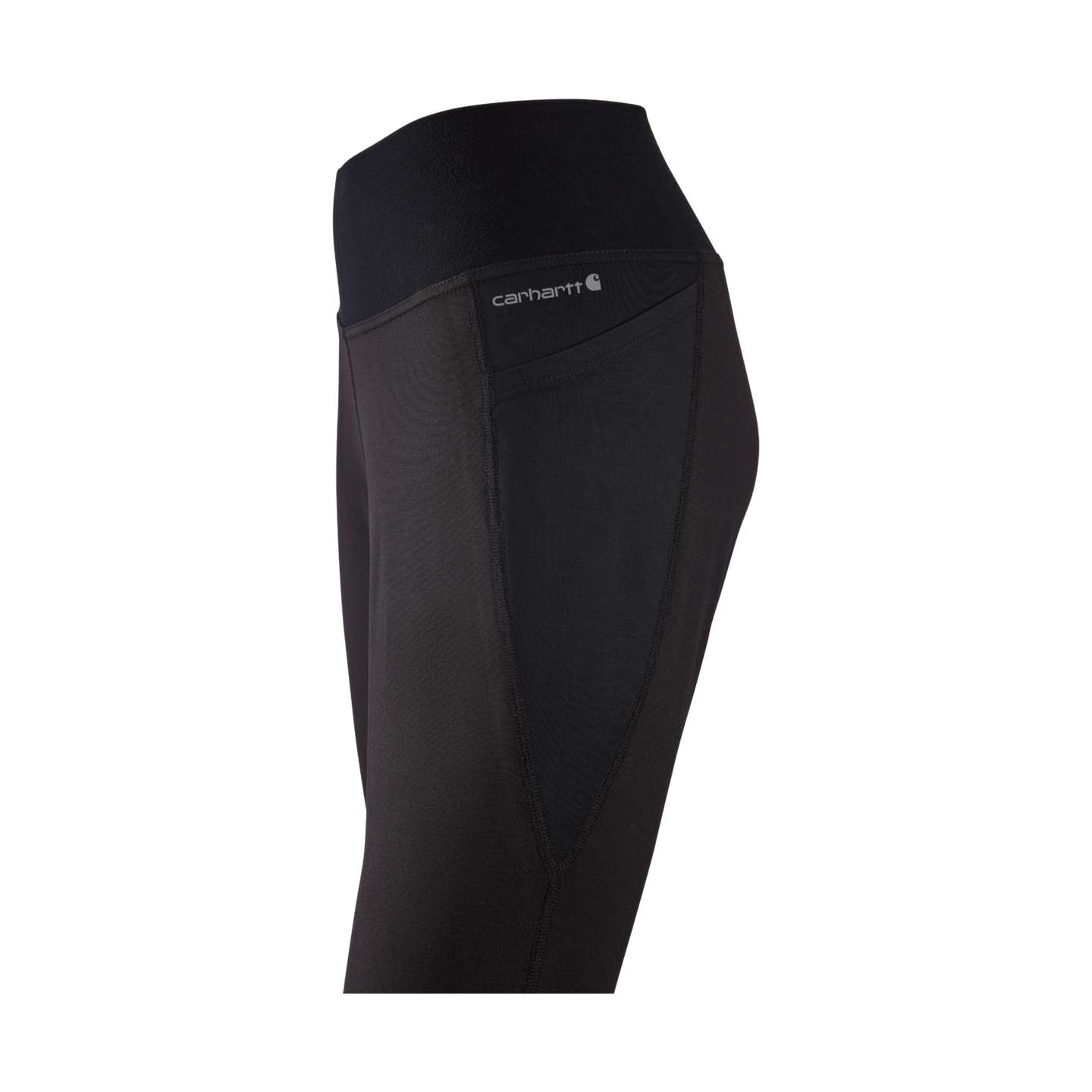 Женские брюки Carhartt Force Heavyweight Stretch Base Layer, цвет: Чёрный — фото 5