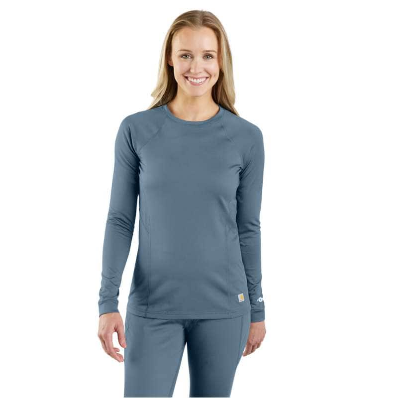 Carhartt  Thundercloud Women's Force Heavyweight Stretch Base Layer Crewneck