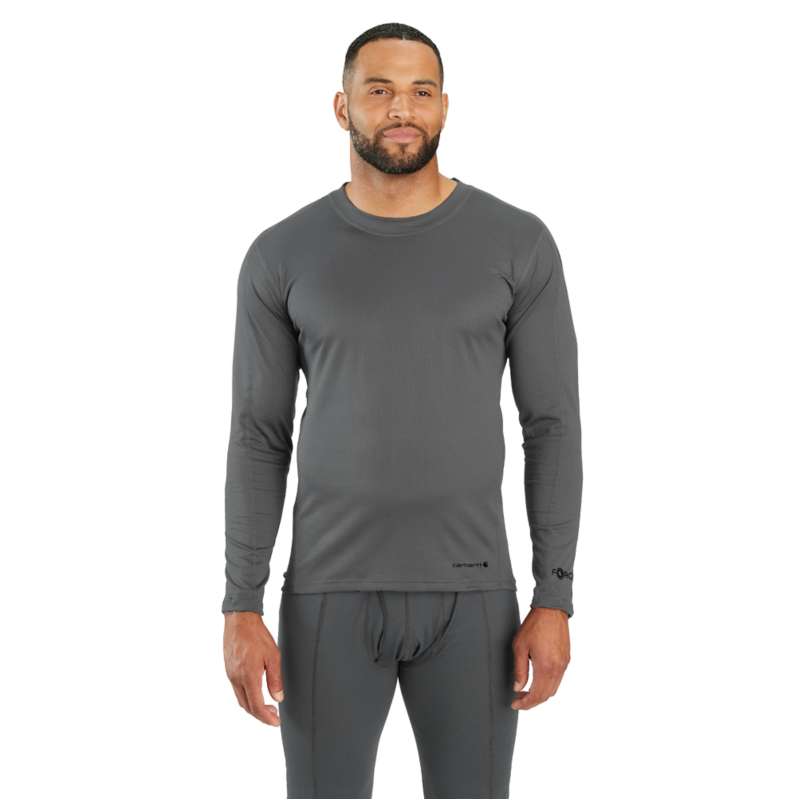 Carhartt Men's Force Heavyweight Knit Base Layer Crewneck Top