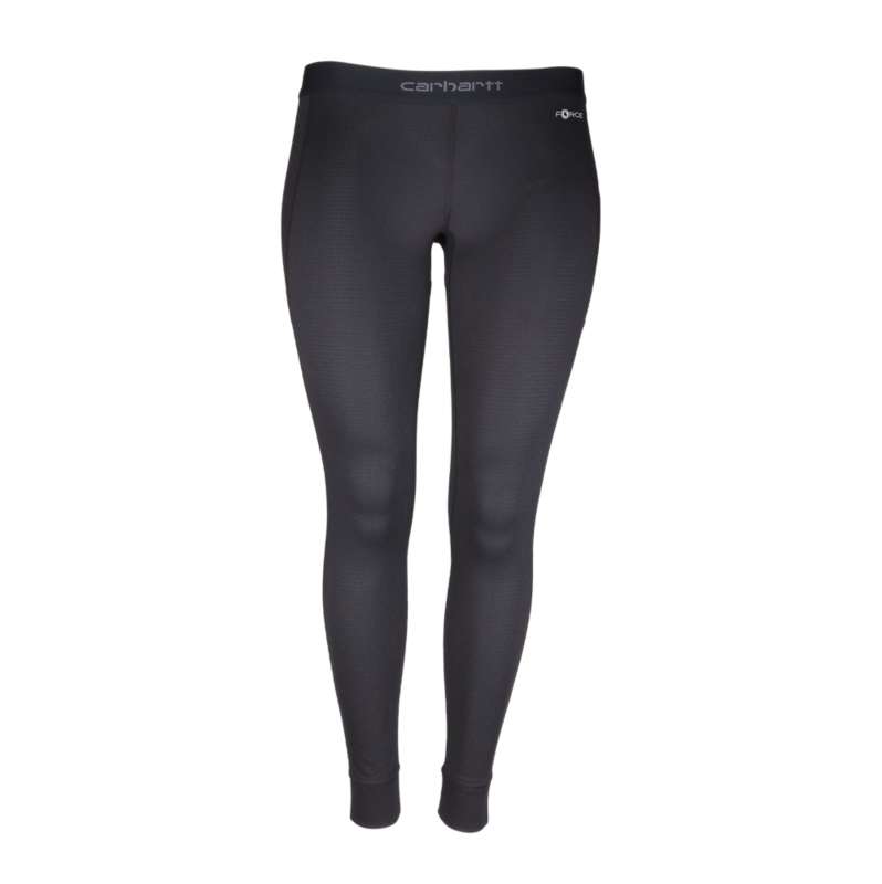 Carhartt  Black Women's Carhartt Force® Midweight Waffle Base Layer Pant