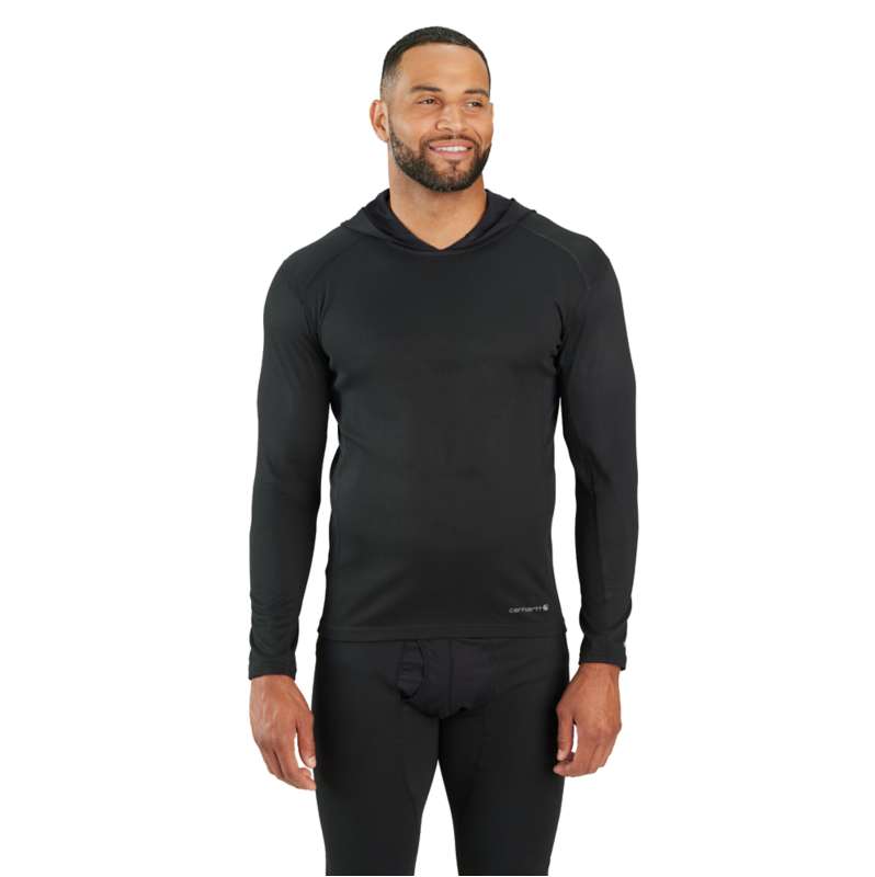 Carhartt  Black Force MIdweight Micro-Grid Base Layer Hoodie