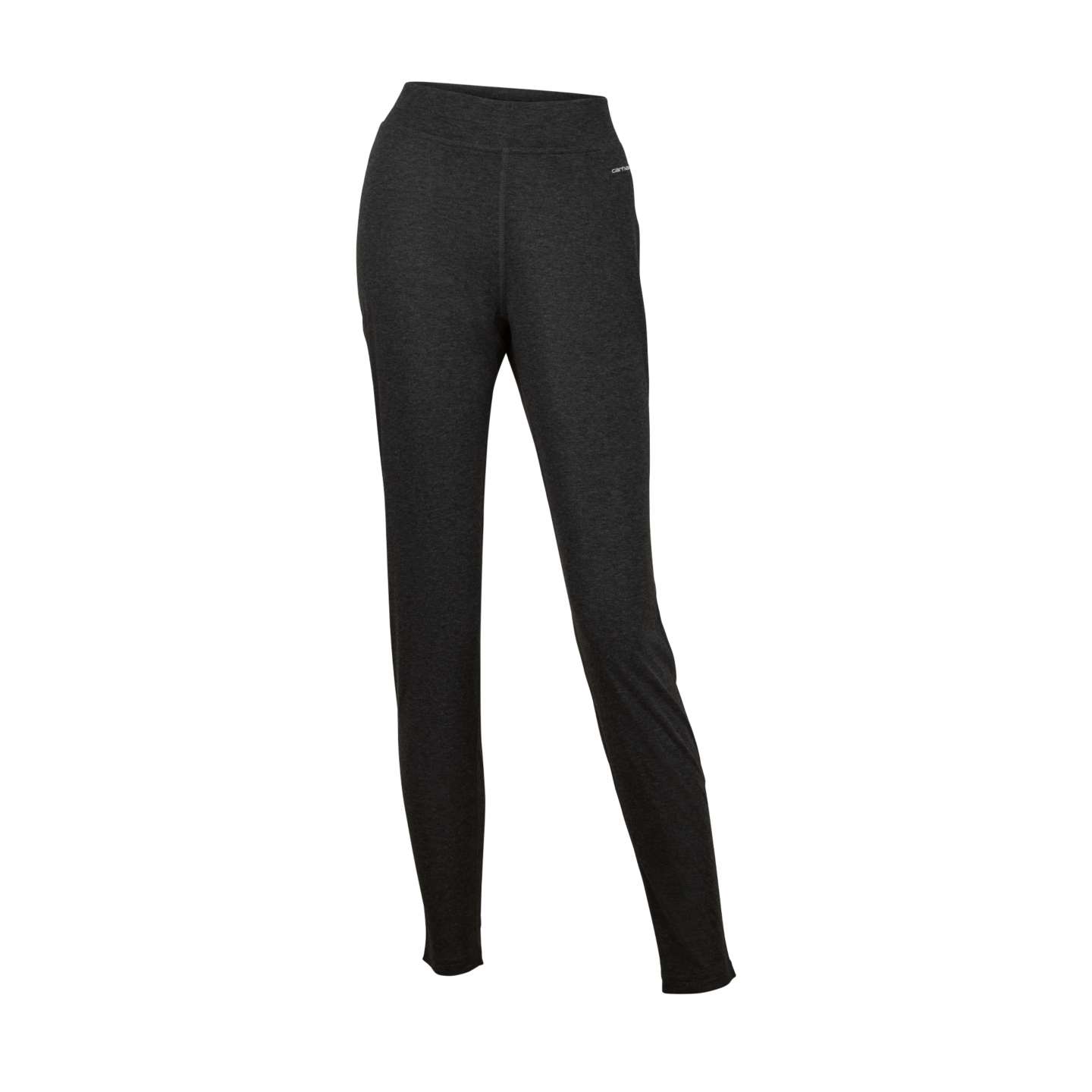 Женские брюки Carhartt Force Midweight Stretch Base Layer, цвет: Чёрный меланжевый — фото 1