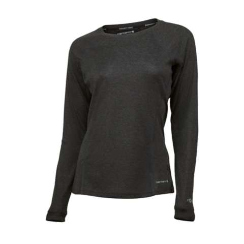 Женские топы Carhartt Women's Force Midweight Stretch Base Layer Crewneck