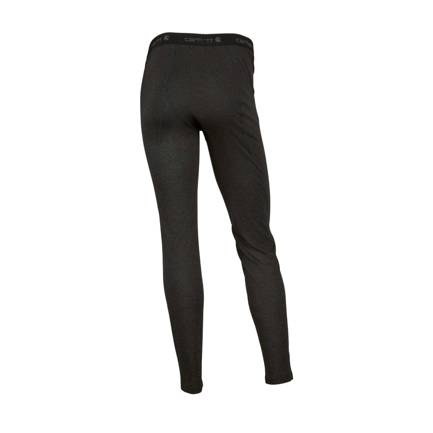 Мужские брюки Carhartt Force Midweight Stretch Base Layer, цвет: Чёрный меланжевый — фото 2
