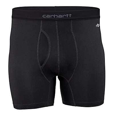 Carhartt Men's Black Carhartt Force® Stretch Cotton 5" Boxer Brief