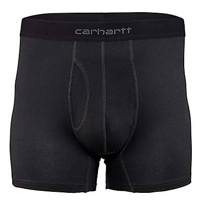 Carhartt Men's Black Carhartt Force® Lightweight 100% Cotton 5" Boxer Brief