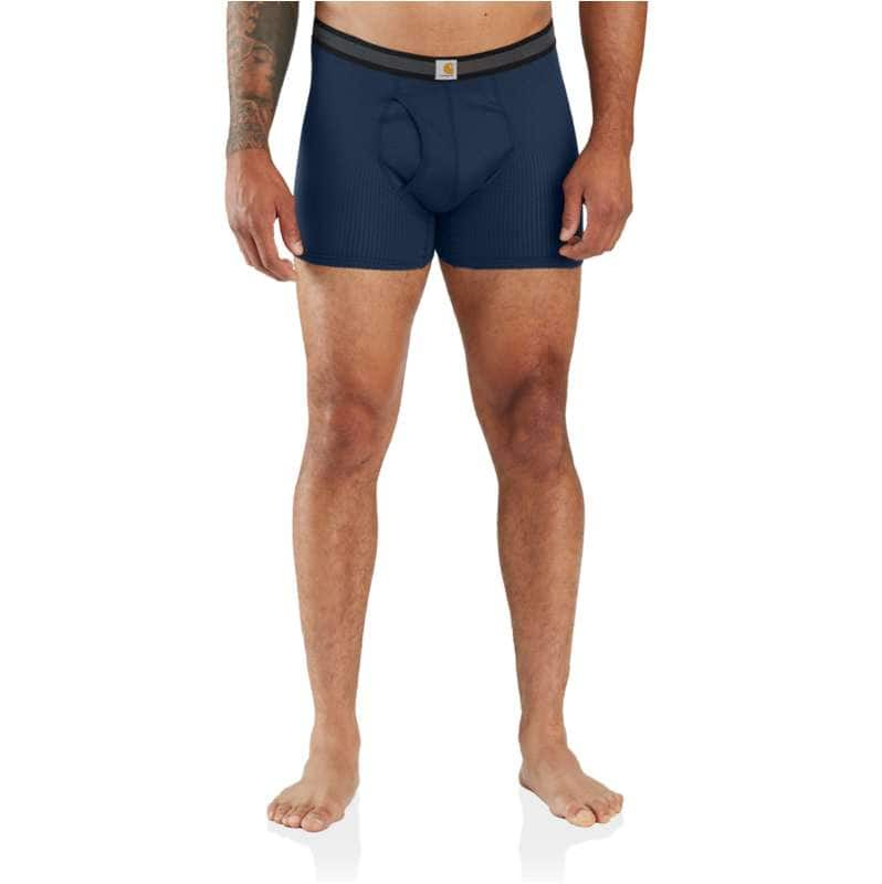 Carhartt  Navy Force Stretch Grid 5” Boxer Brief