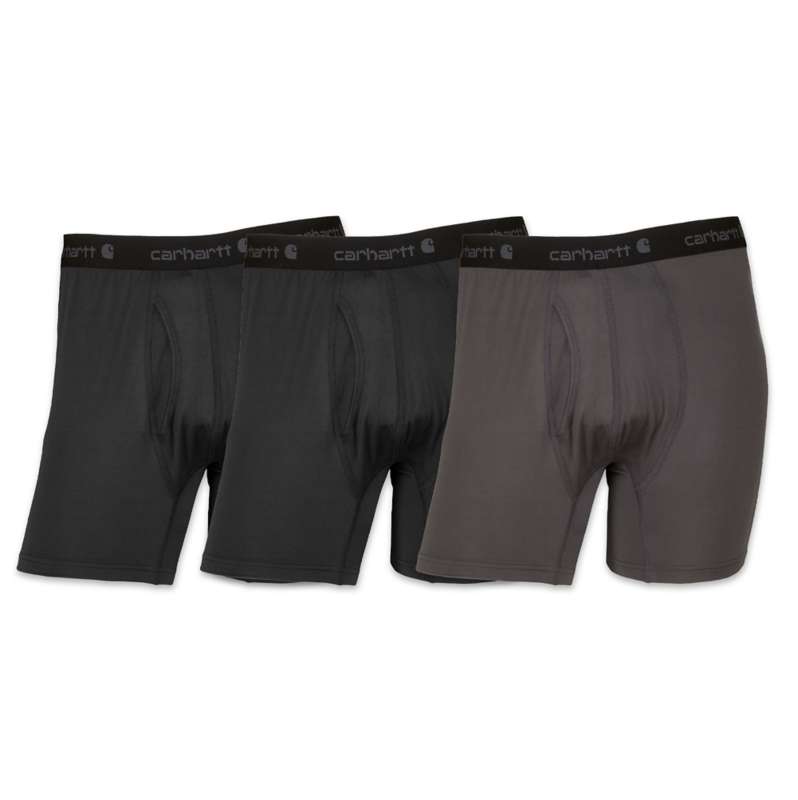 Carhartt  Assorted Stretch Synthetic Blend 5" Boxer Brief 3-Pack
