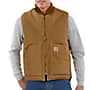 Additional thumbnail 1 of Men's Rib Collar Insulated Vest - Relaxed Fit - Firm Duck