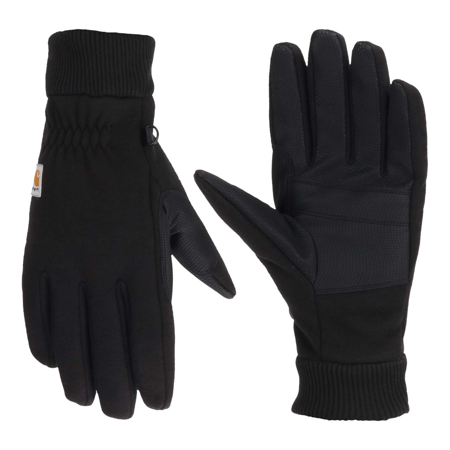 Женские перчатки Carhartt C-Touch Knit Glove, цвет: Чёрный — фото 1