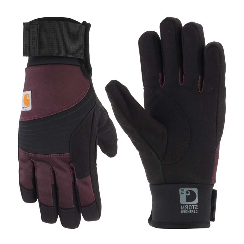 Carhartt  DEEP WINE BLACK Women's Stoker Insulated Glove