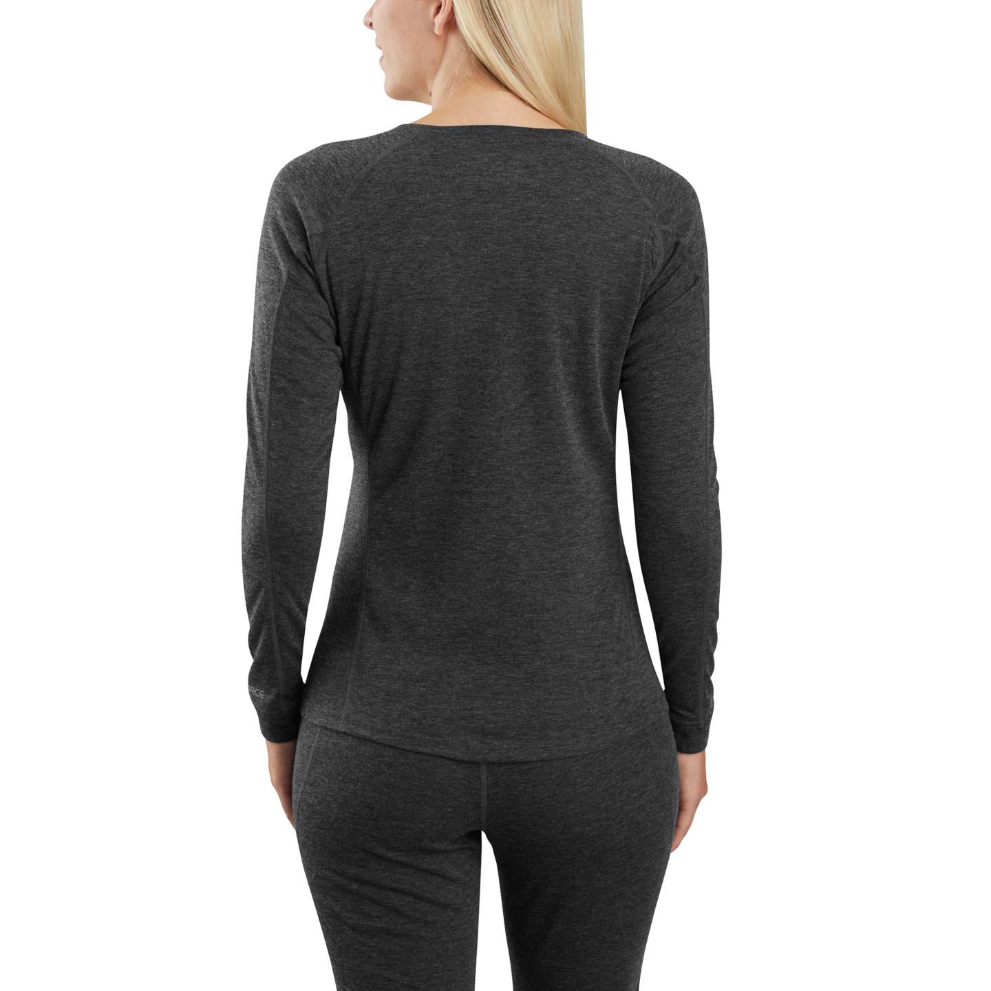 Женская рубашка Carhartt Base Layer Thermal, цвет: Чёрный меланжевый — фото 2