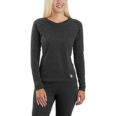Carhartt Women's Force Heavyweight Quarter-Zip Thermal Base Layer Long Sleeve Shirt