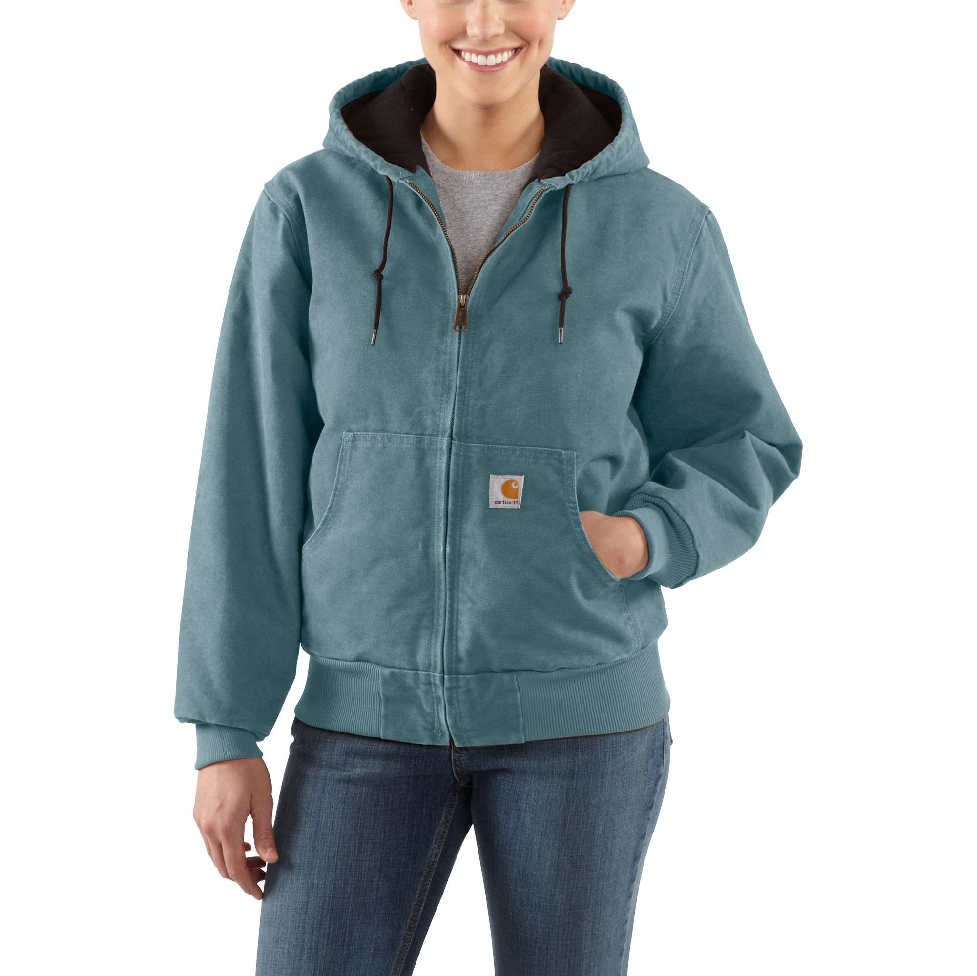 carhartt women's jacket with hood