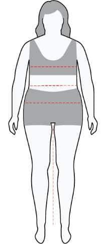 Legging Size Charts Sketches outlining how to Measure