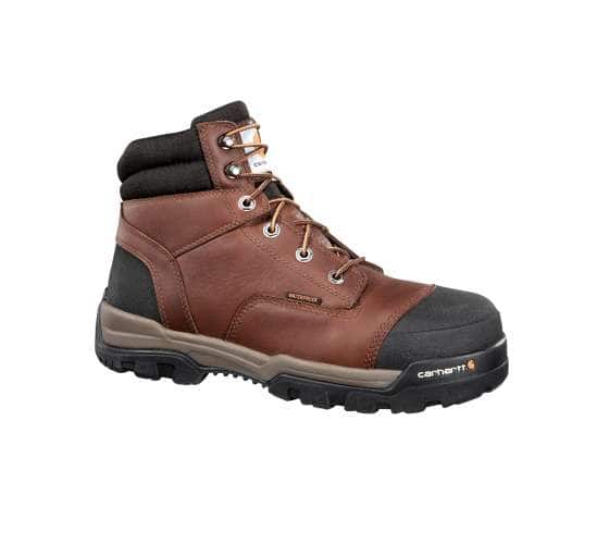 ASTERO Mens Hiking Boots Winter Boots Insulated Leather Work Warm