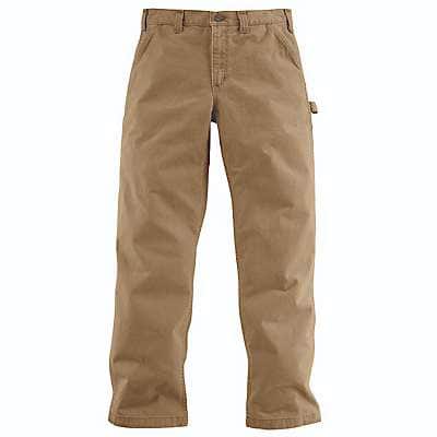 RELAXED FIT TWILL UTILITY WORK PANT